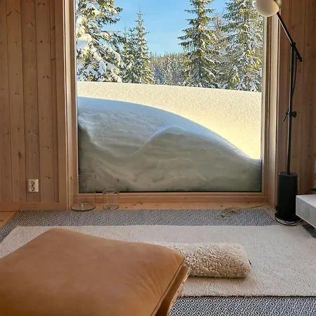 בית נופש Fantastic Forest With Panoramic View Jaren